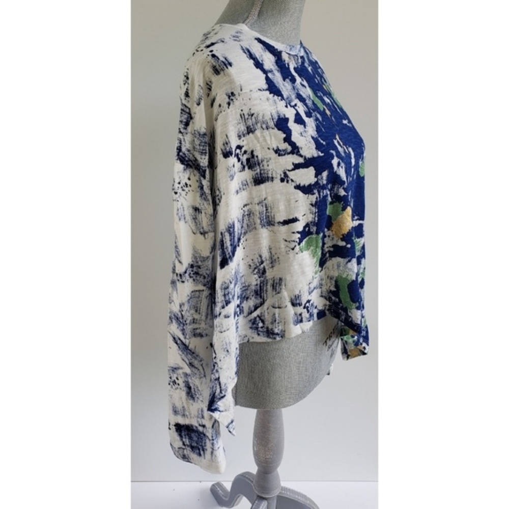 SOLD☆Akemi + Kin Graffito Splatter Paint Blouse XS - Picture 5 of 7